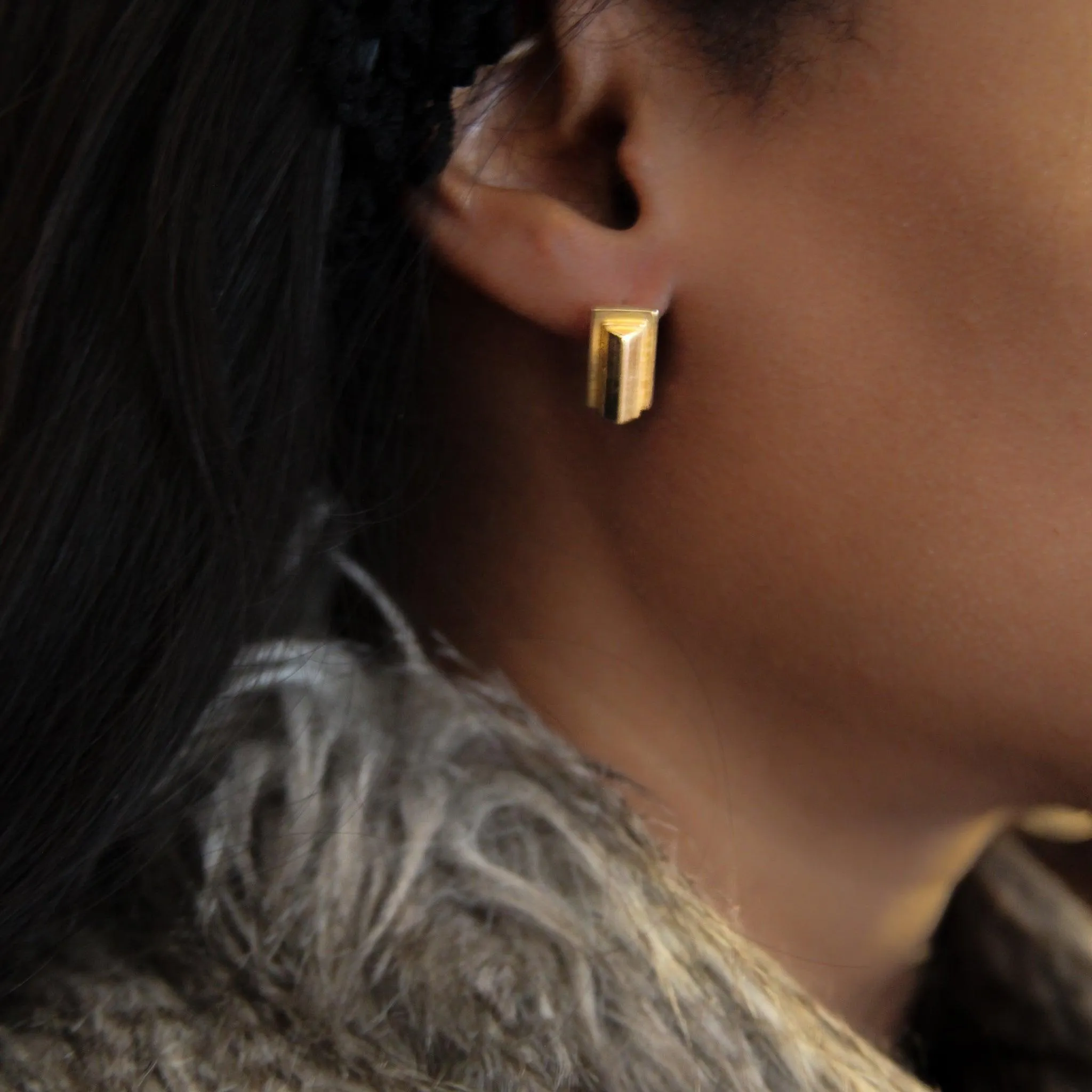 Gold Earrings Studs Bullion