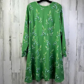 Green Dress Casual Short Loft, Size L