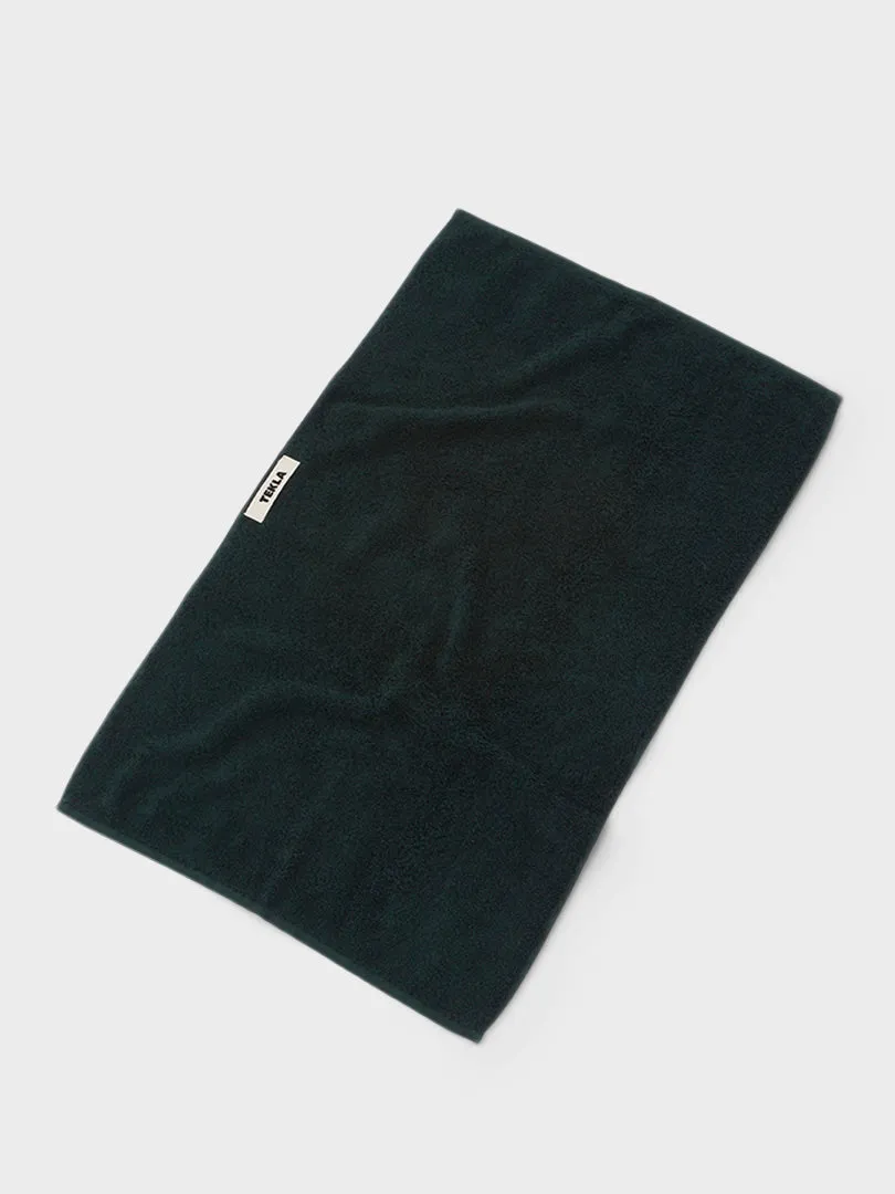 Guest Towel in Forest Green