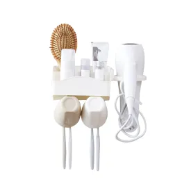 Hair Dryer Holder Organizer Wall Mount