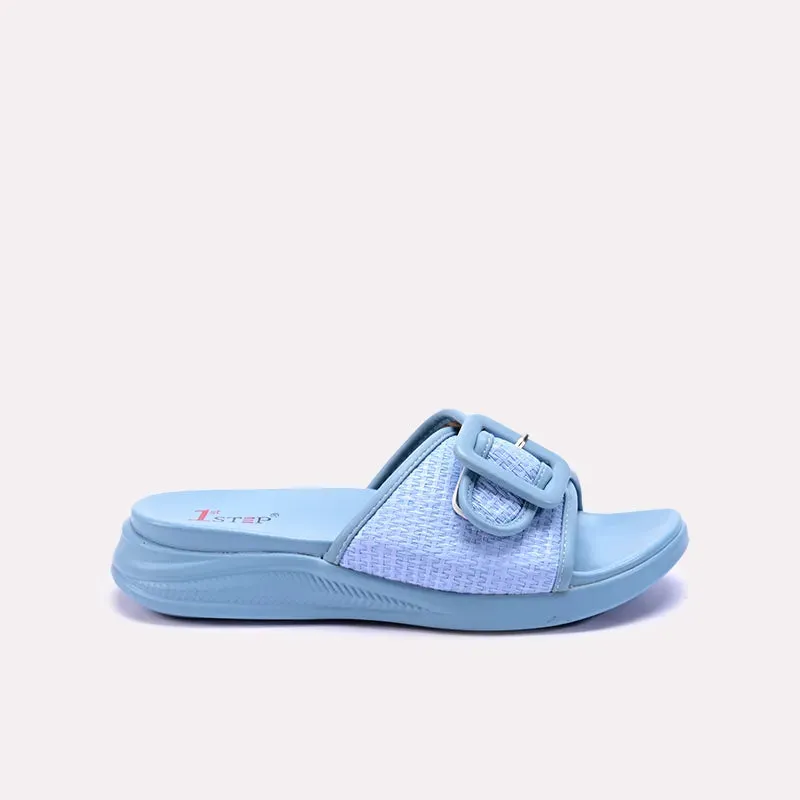 Harian Blue Casual Slippers 0412730