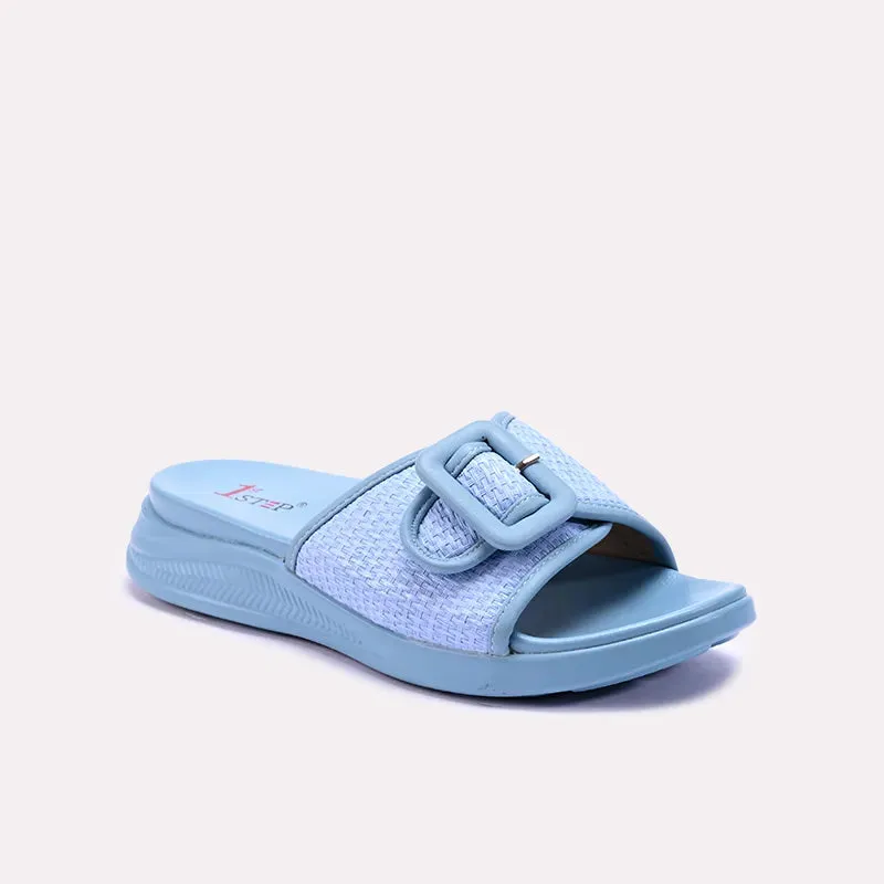 Harian Blue Casual Slippers 0412730