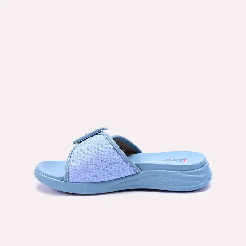 Harian Blue Casual Slippers 0412730