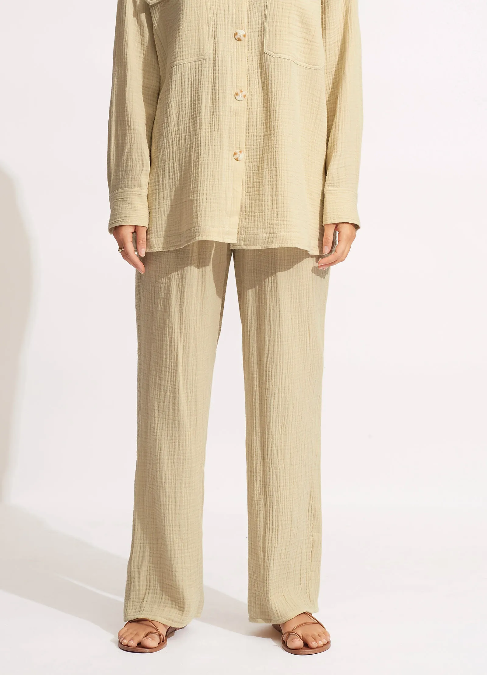 Harvest Beach Pant - Pear