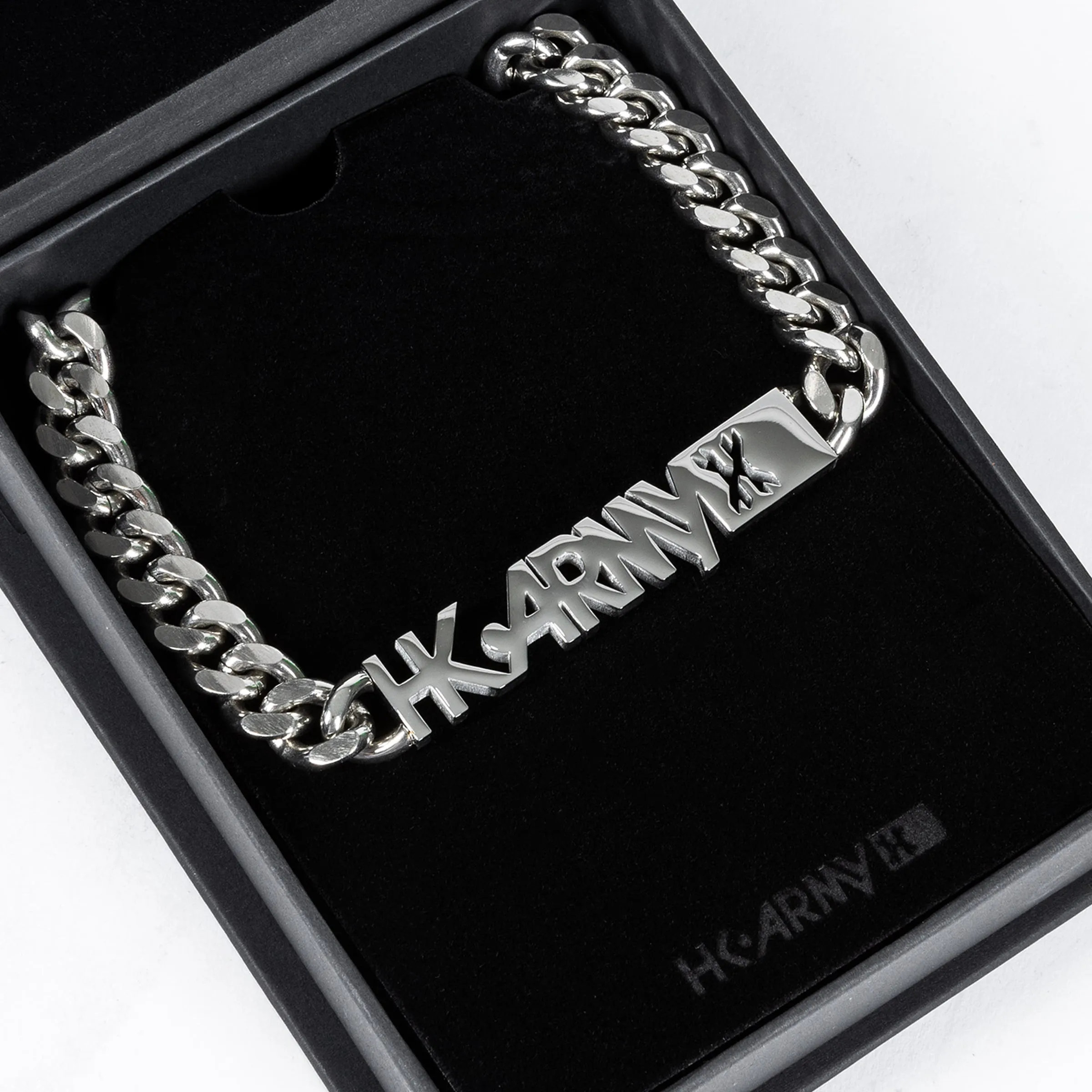 HKARMY Cuban Link Chain - 10mm Silver