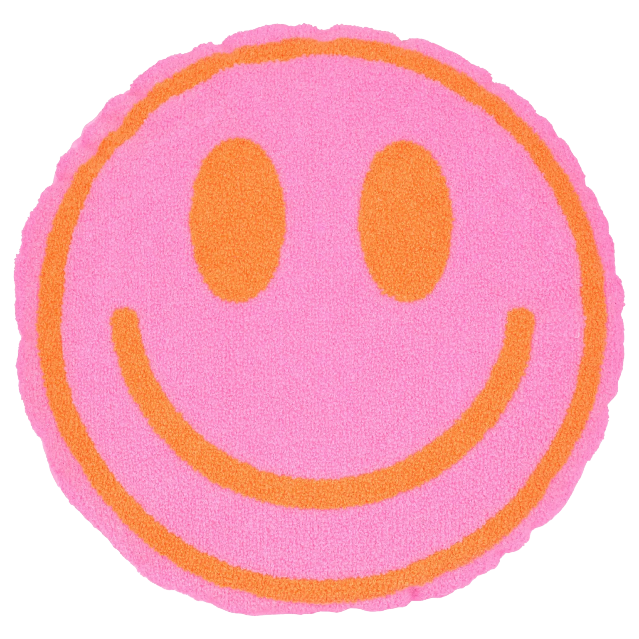 IC Happy Face Chenille Plush