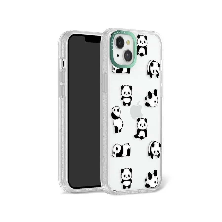 iPhone 12 Moving Panda Phone Case MagSafe Compatible