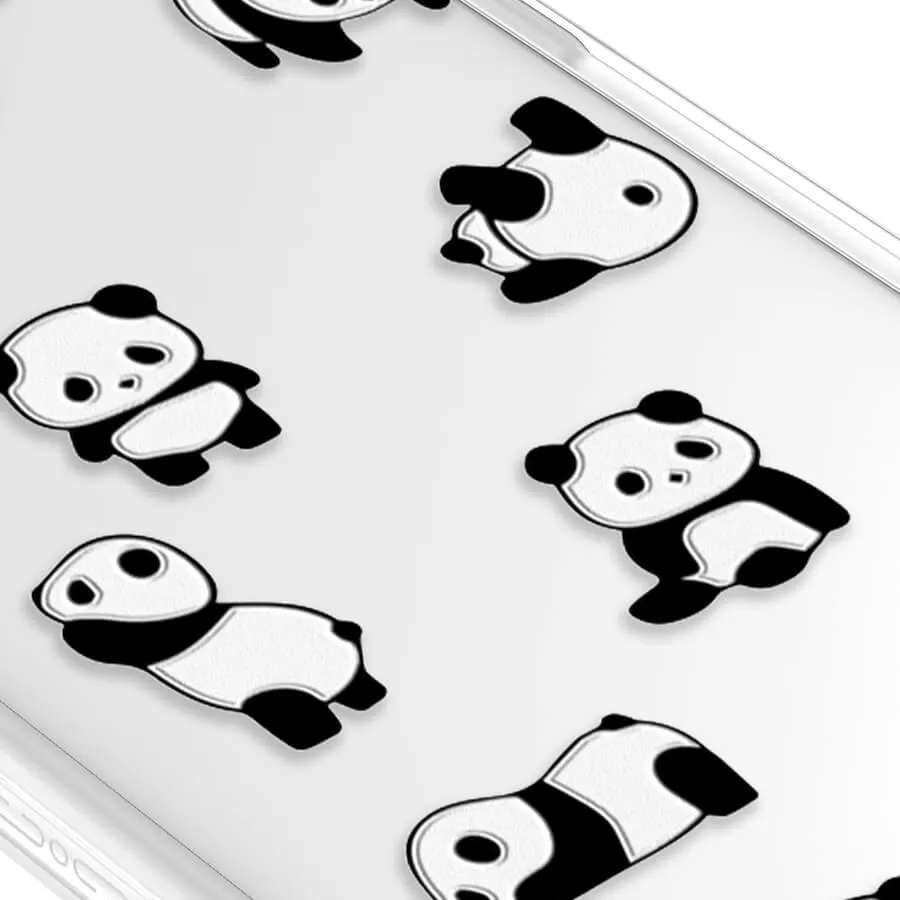 iPhone 12 Moving Panda Phone Case MagSafe Compatible