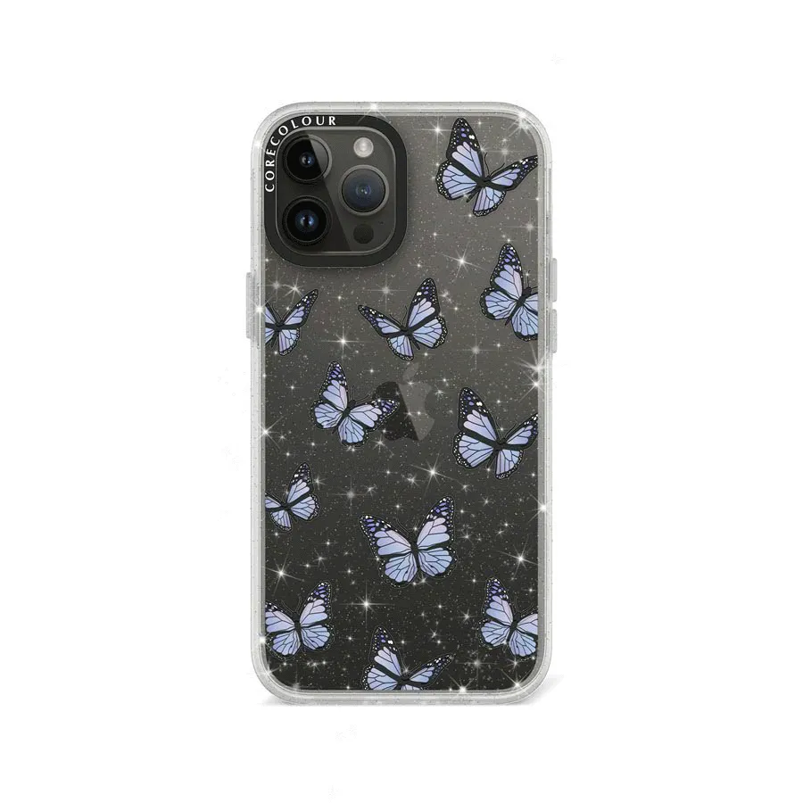 iPhone 12 Pro Max Butterfly Kiss Glitter Phone Case