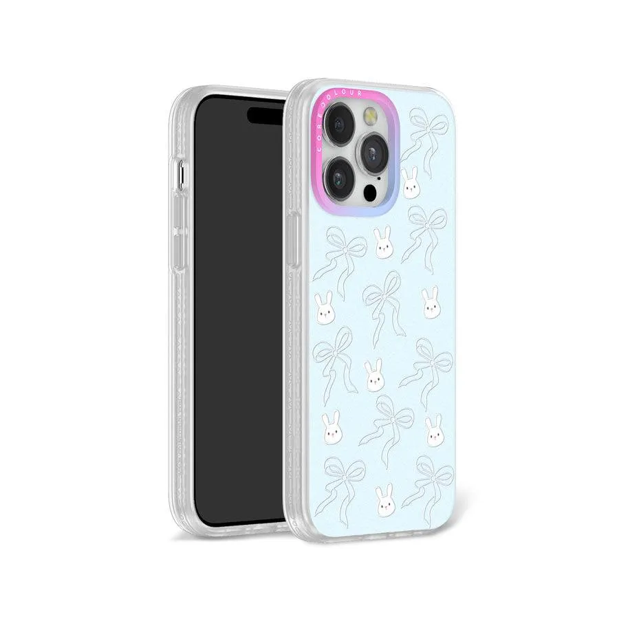 iPhone 12 Pro Max Rabbit and Ribbon Phone Case MagSafe Compatible