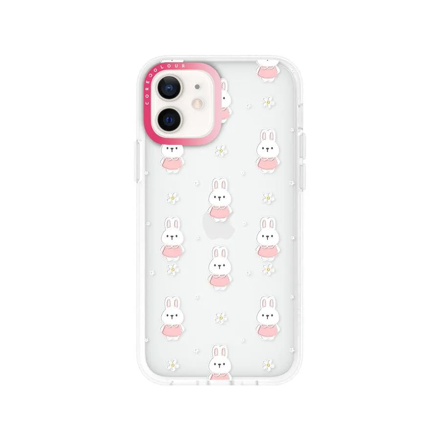 iPhone 12 Rabbit in Pink Phone Case