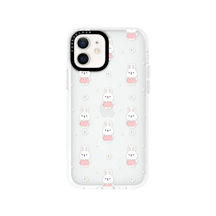 iPhone 12 Rabbit in Pink Phone Case