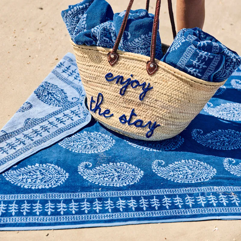 Kashmir Paisley Beach Towel - Weezie x Peter Dunham