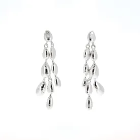 Linda Tahija Neptune's Earrings, Silver