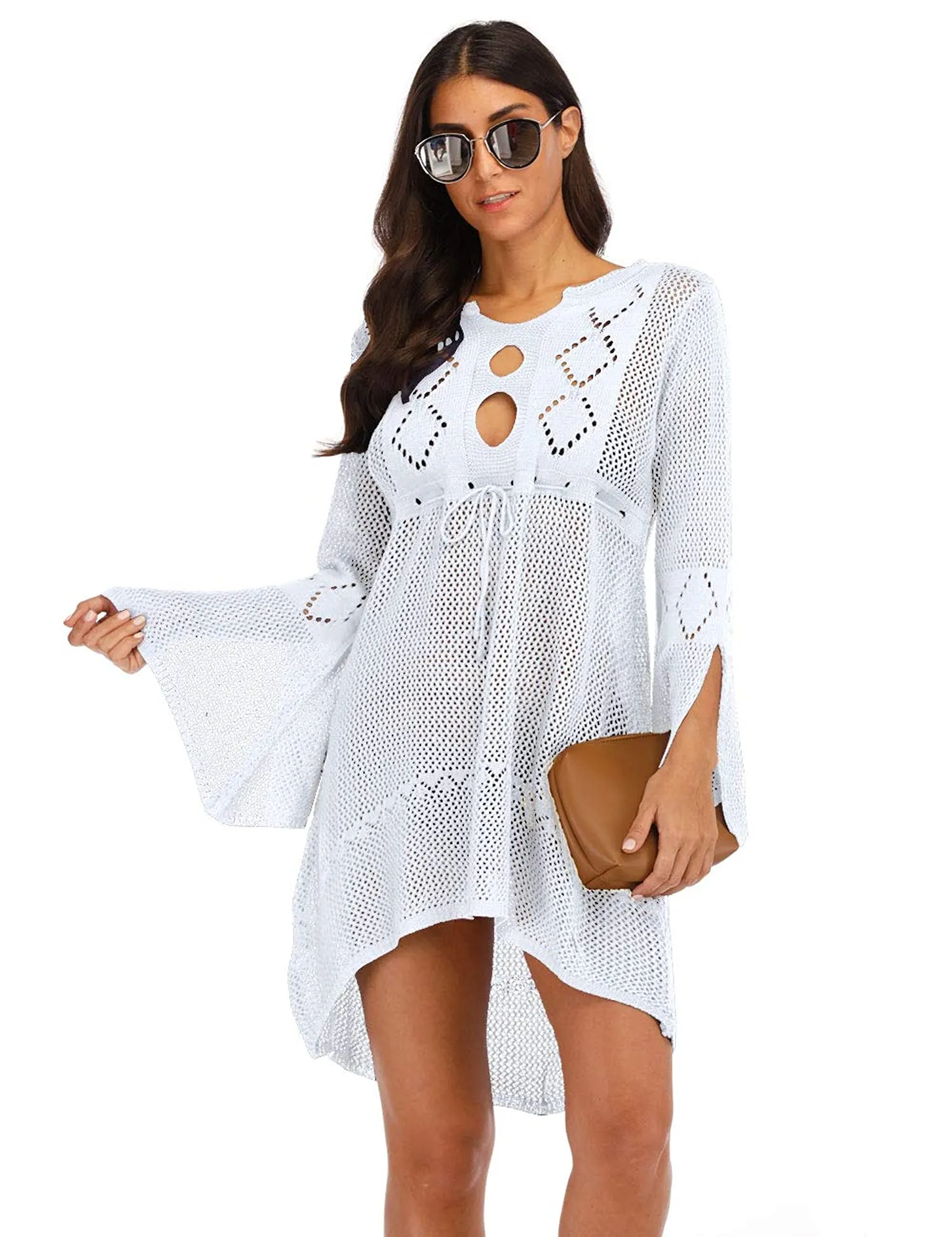 Long Sleeves Beach Dress