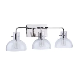 Lucian 3 Light Vanity - Polished Nickel