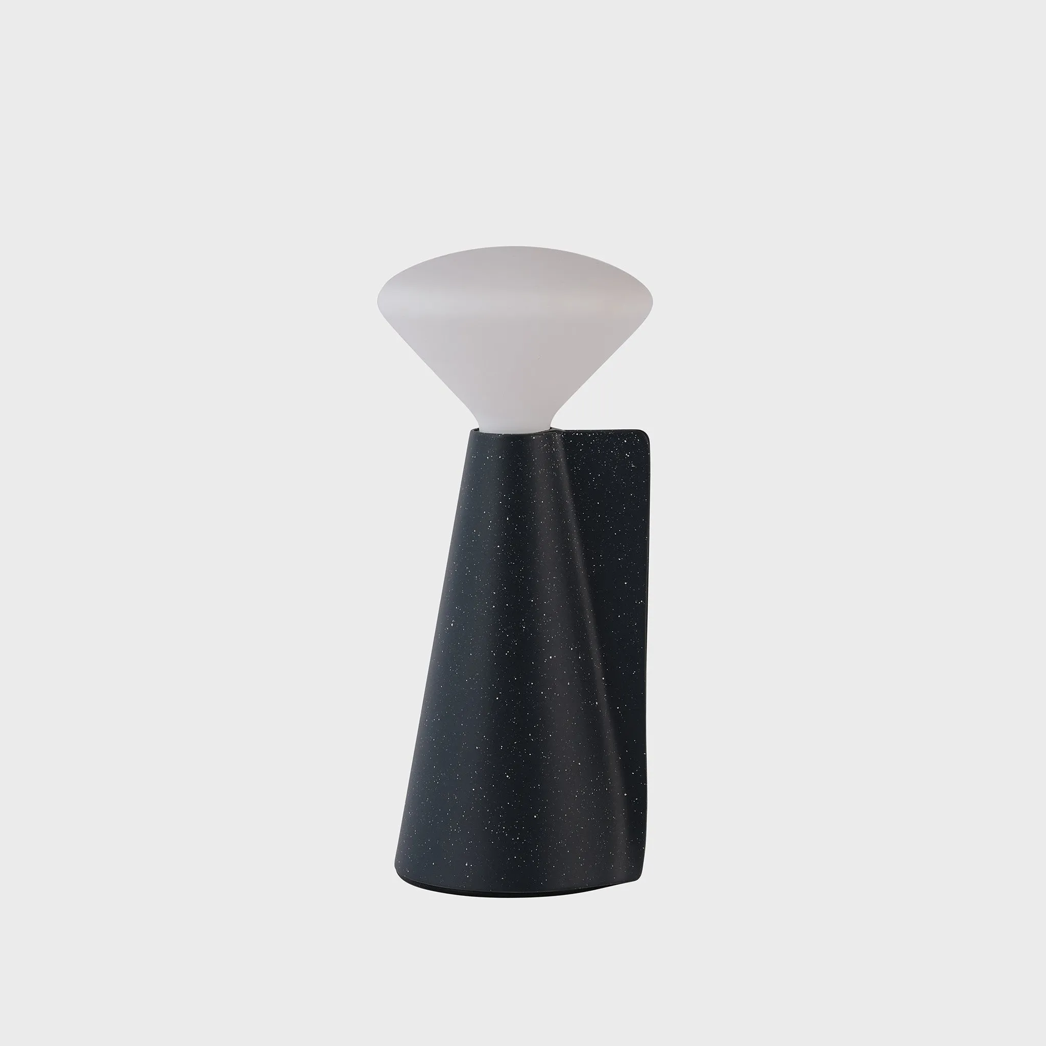 Mantle Portable Lamp in Granite Black