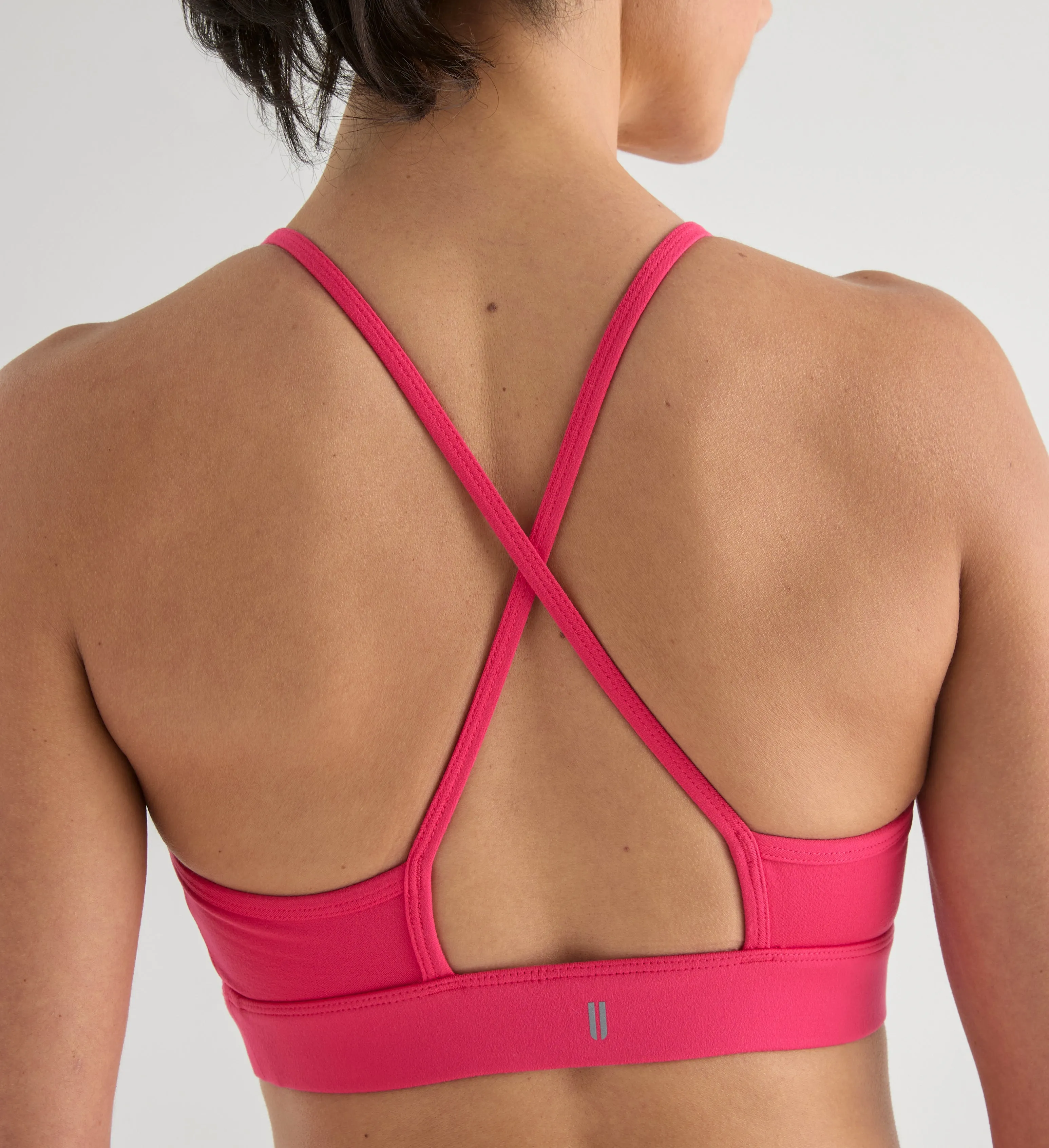 Matte High-Neck Sports Bra