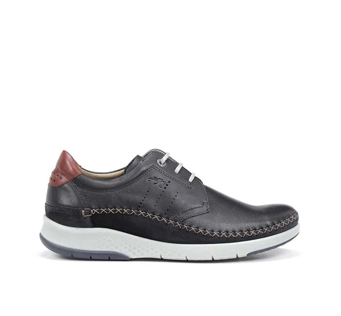 Mens Fluchos Maui Lace Up in Marino