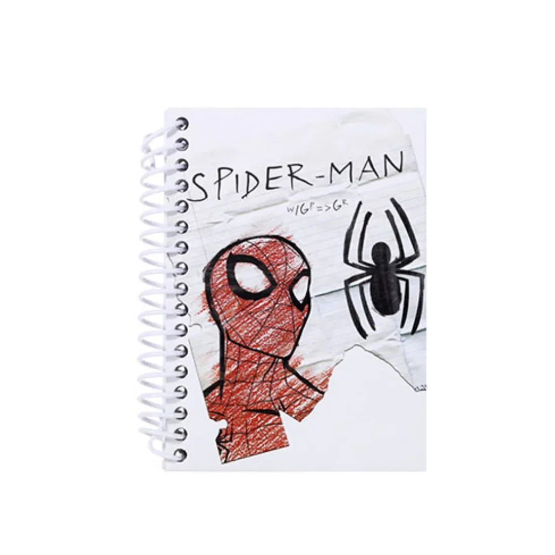 MINISO x Marvel - Cartoon Notebook Wirebound Book 80 Sheets, Small