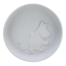 Moominpappa Silicone Plate Grey – Rätt Start