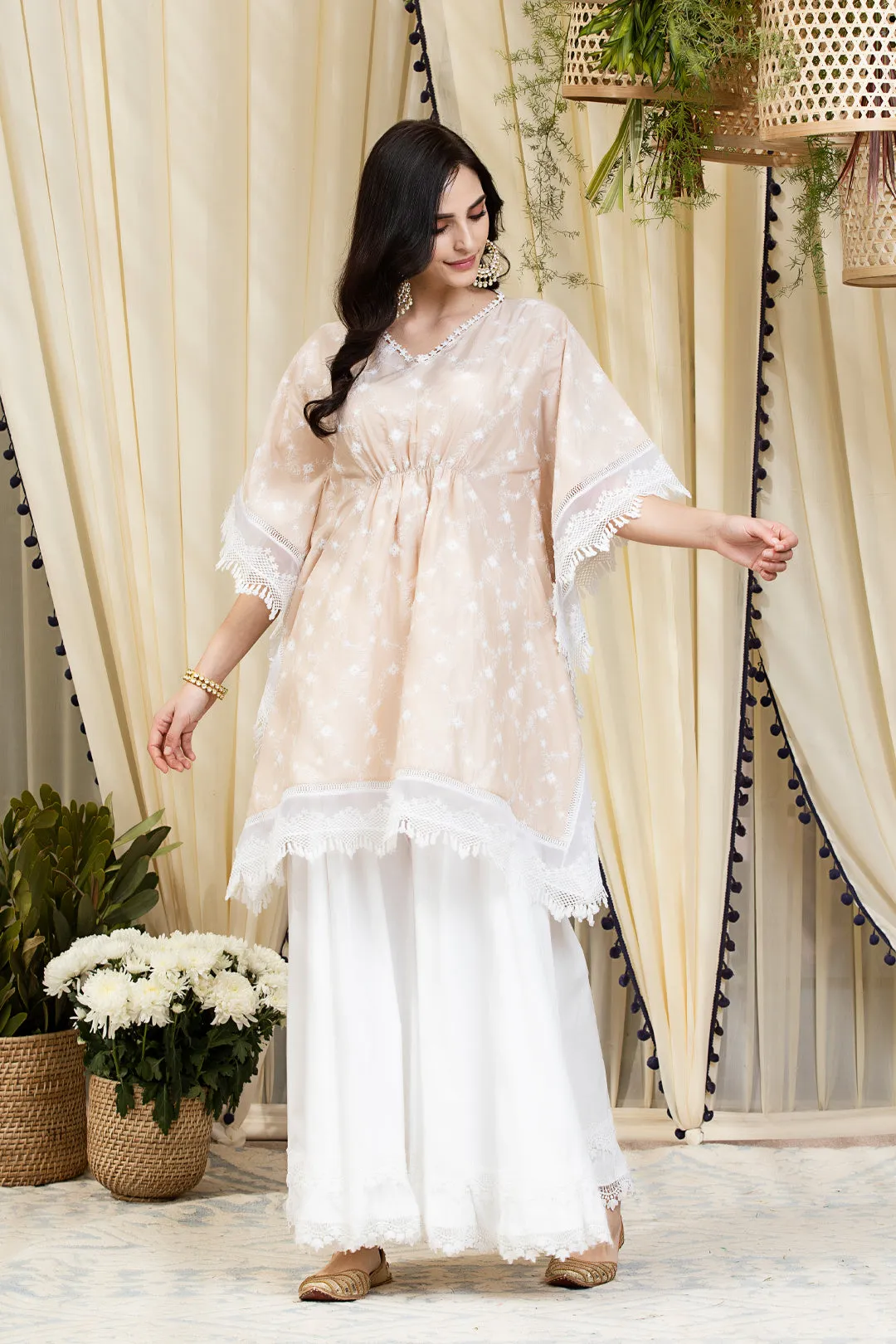 Mulmul Cotton Fiore Kurta