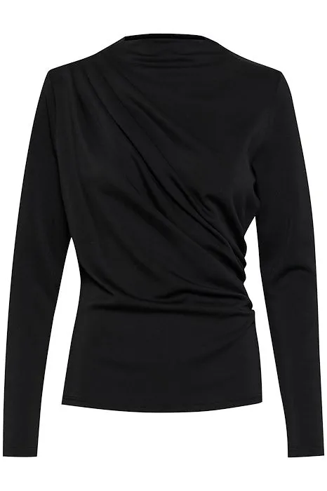 My Essential Wardrobe Helle Blouse in Black