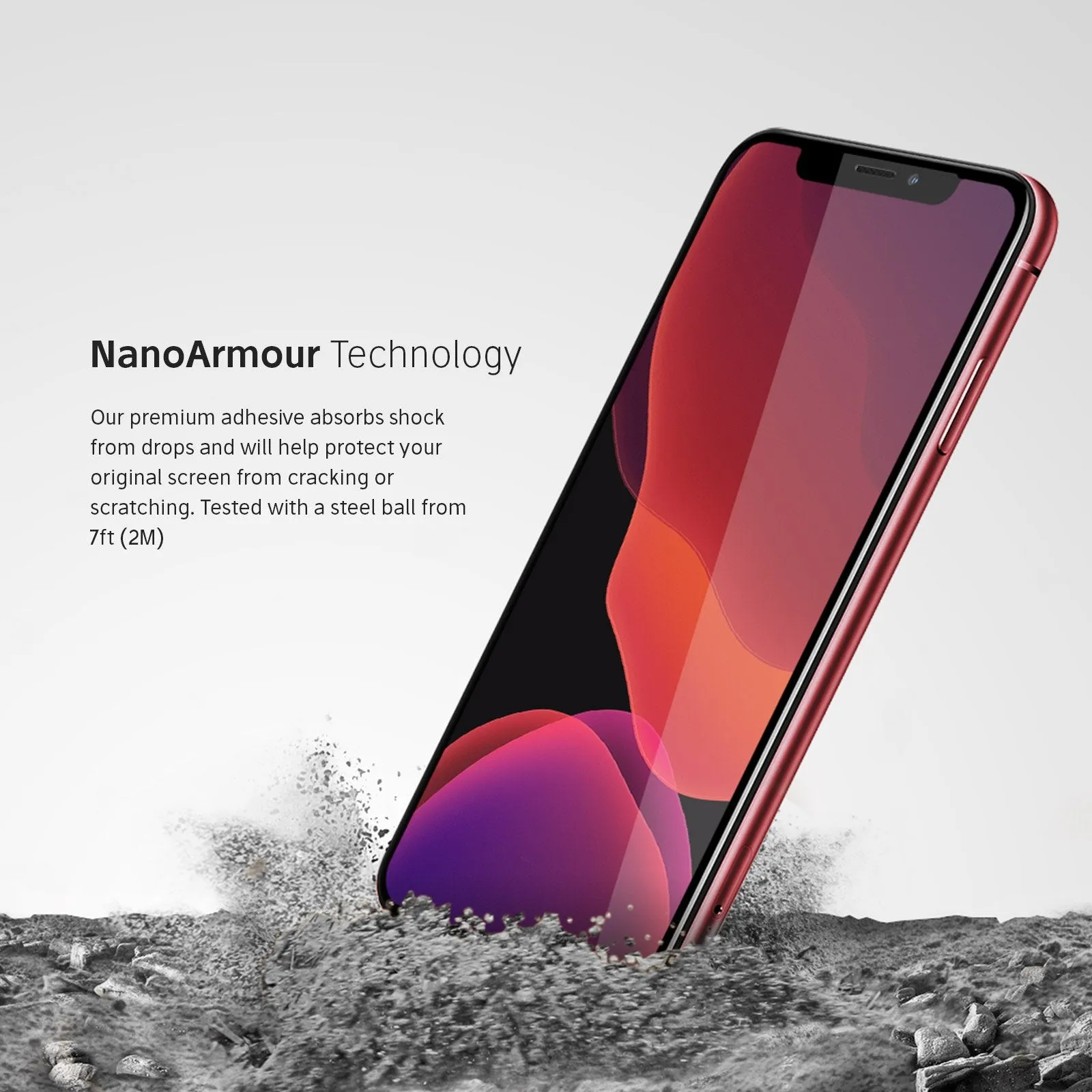 NanoArmour iPhone 11 Pro Max Anti-Glare Screen Protector