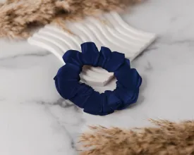 Navy Blue Scrunchie