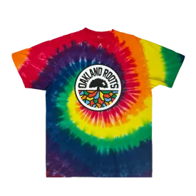 Oakland Roots SC Logo Tie-Dye Tee