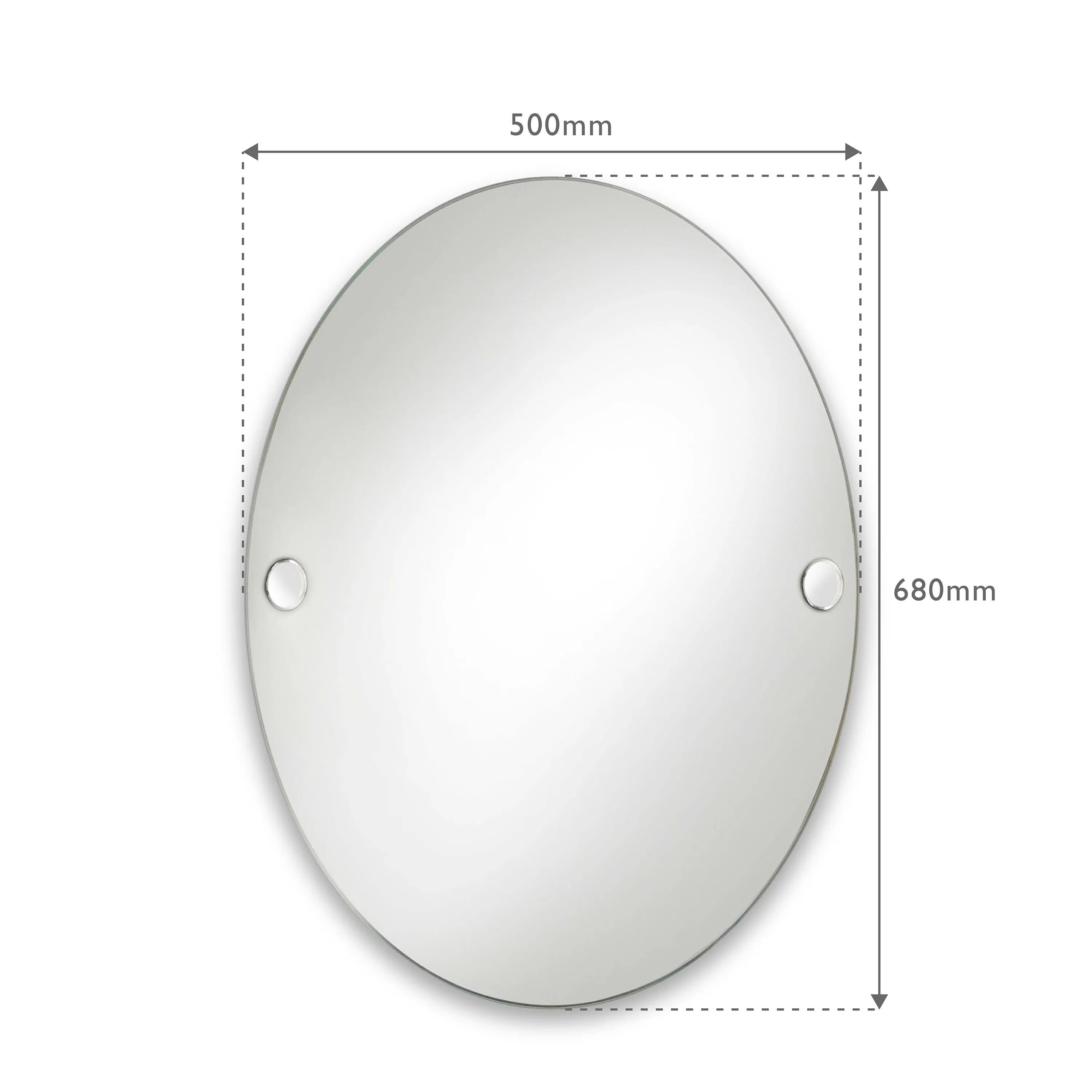 Oblique Wall Mirror