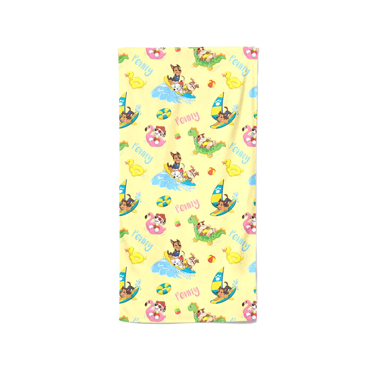 Paw Patrol Personalized Beach Towel