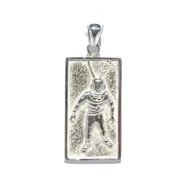 Pearl Diver Sterling Silver Pendant