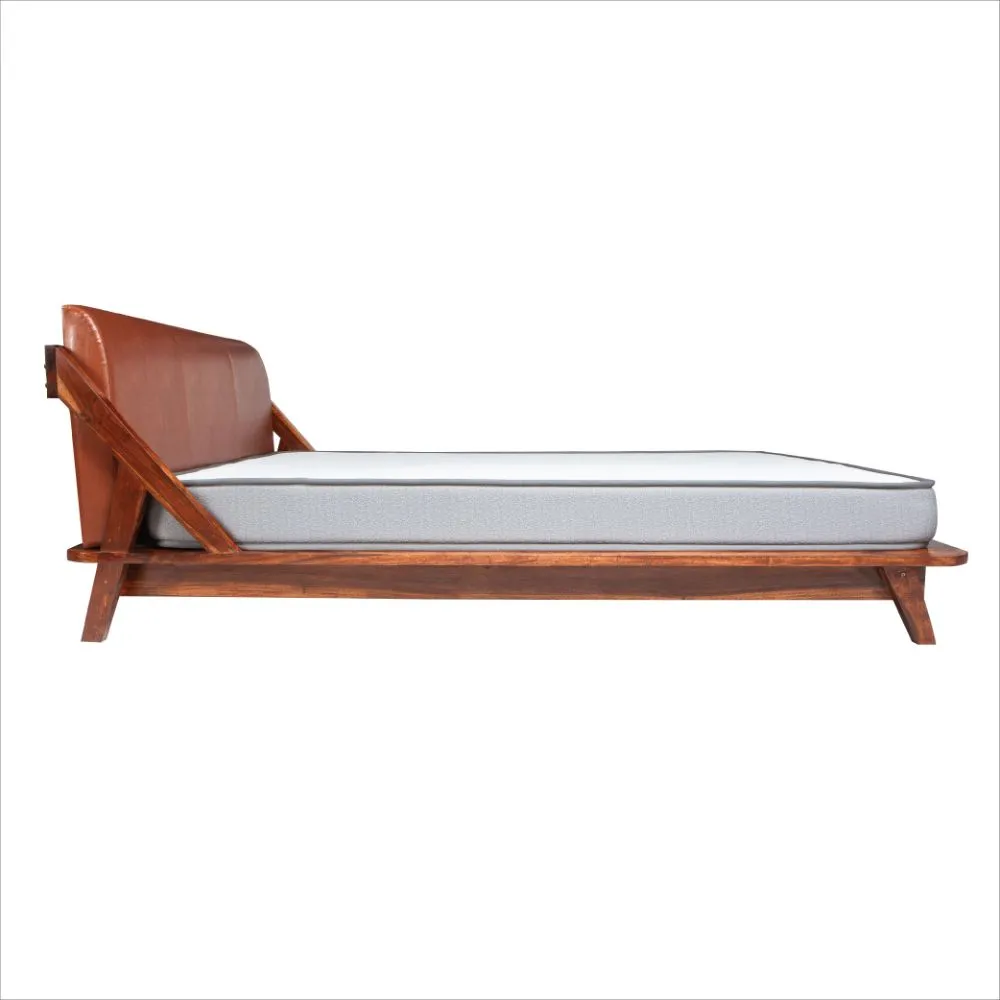 plush sheesham wood bed