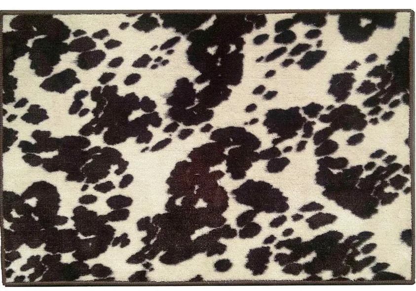 "Cowhide" Bath/Accent Rug