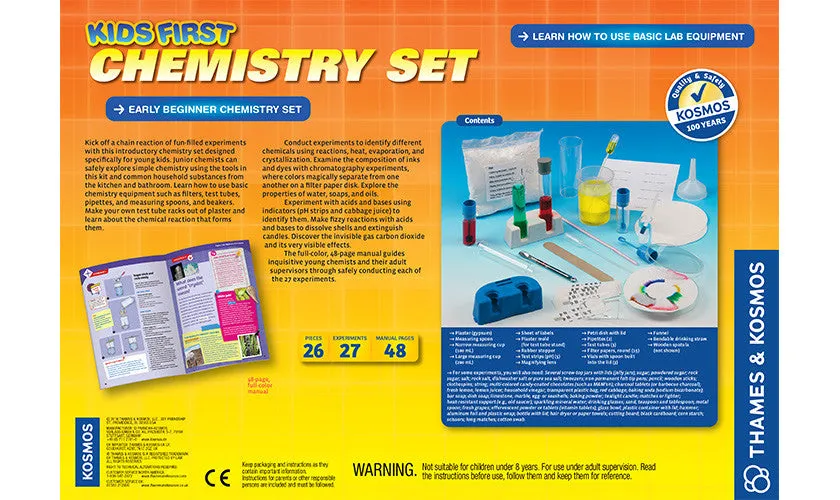 "Kid's First Chemistry Set" - Science Kit