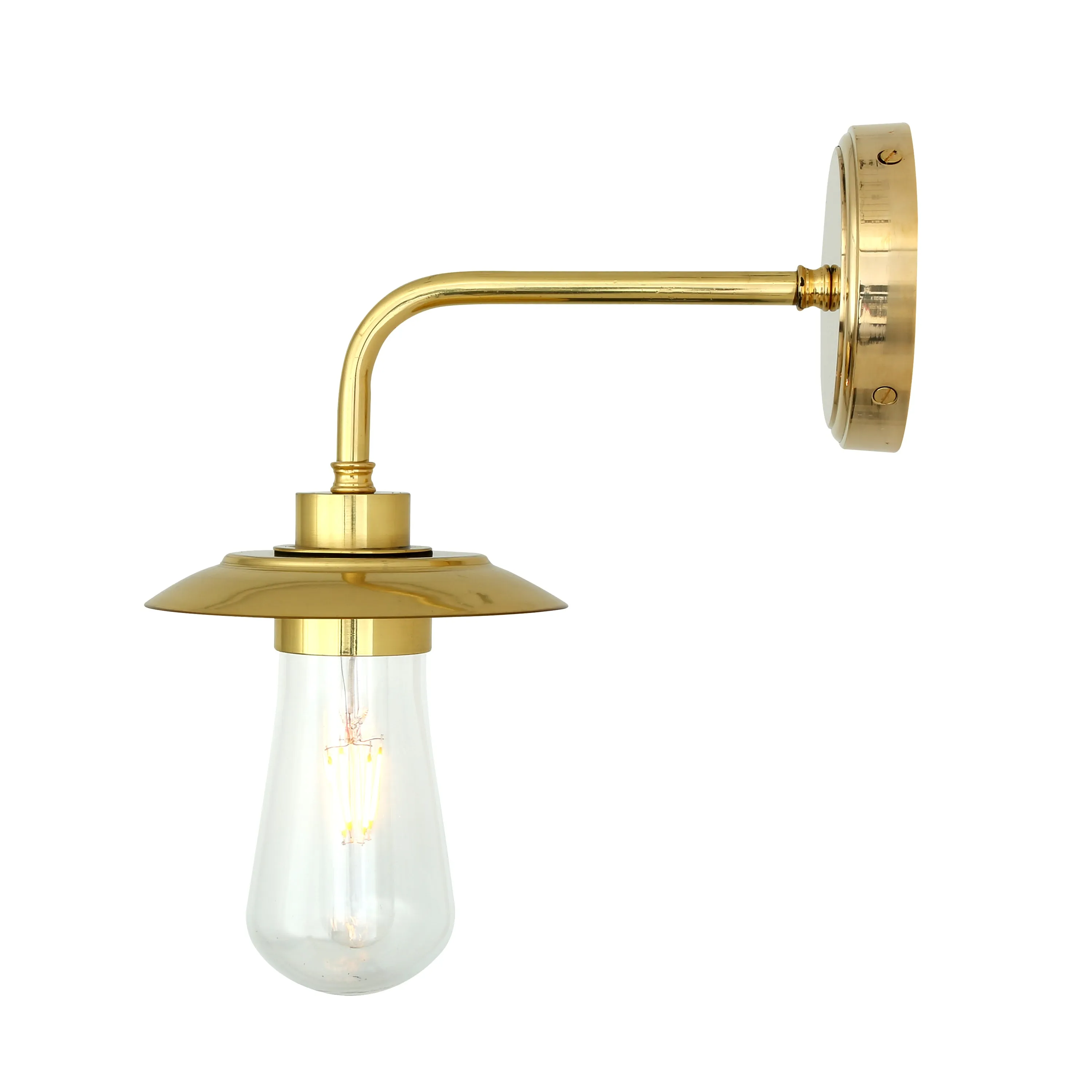 Ren Brass Bathroom Wall Light