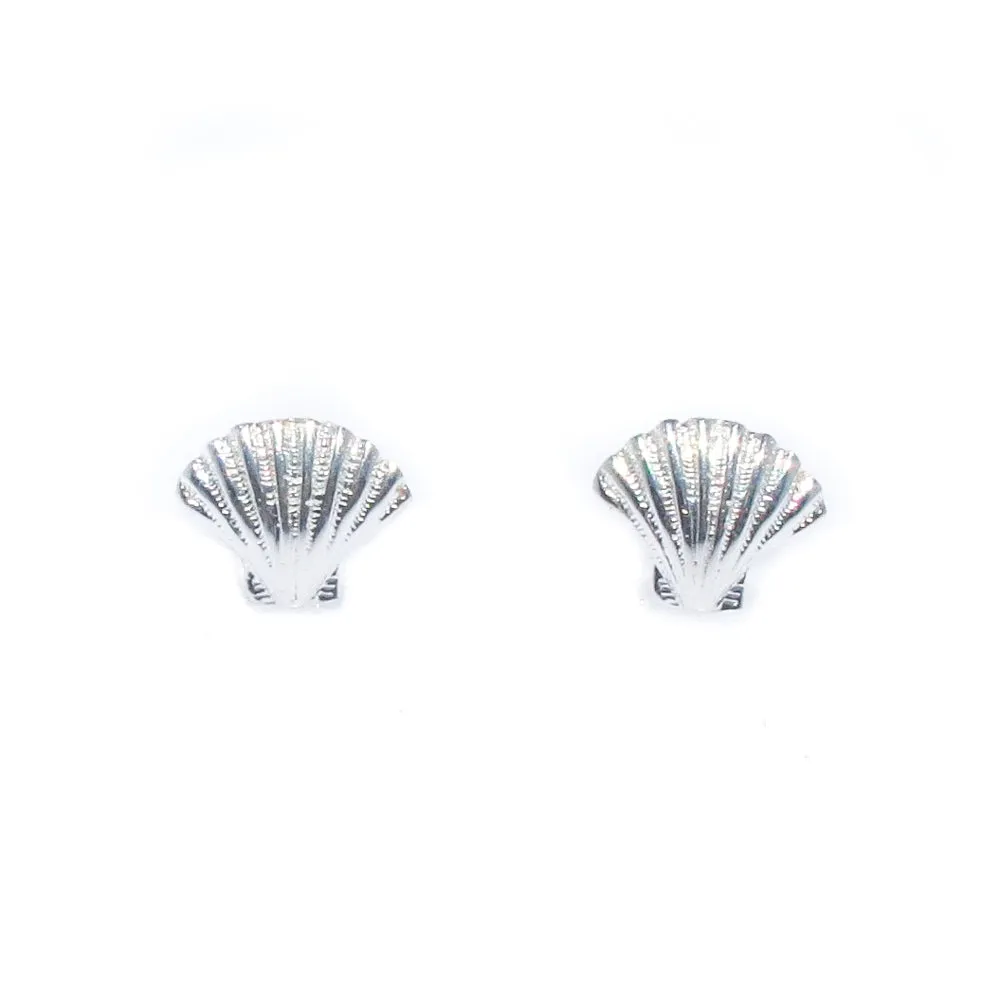 Shell Stud Sterling Silver