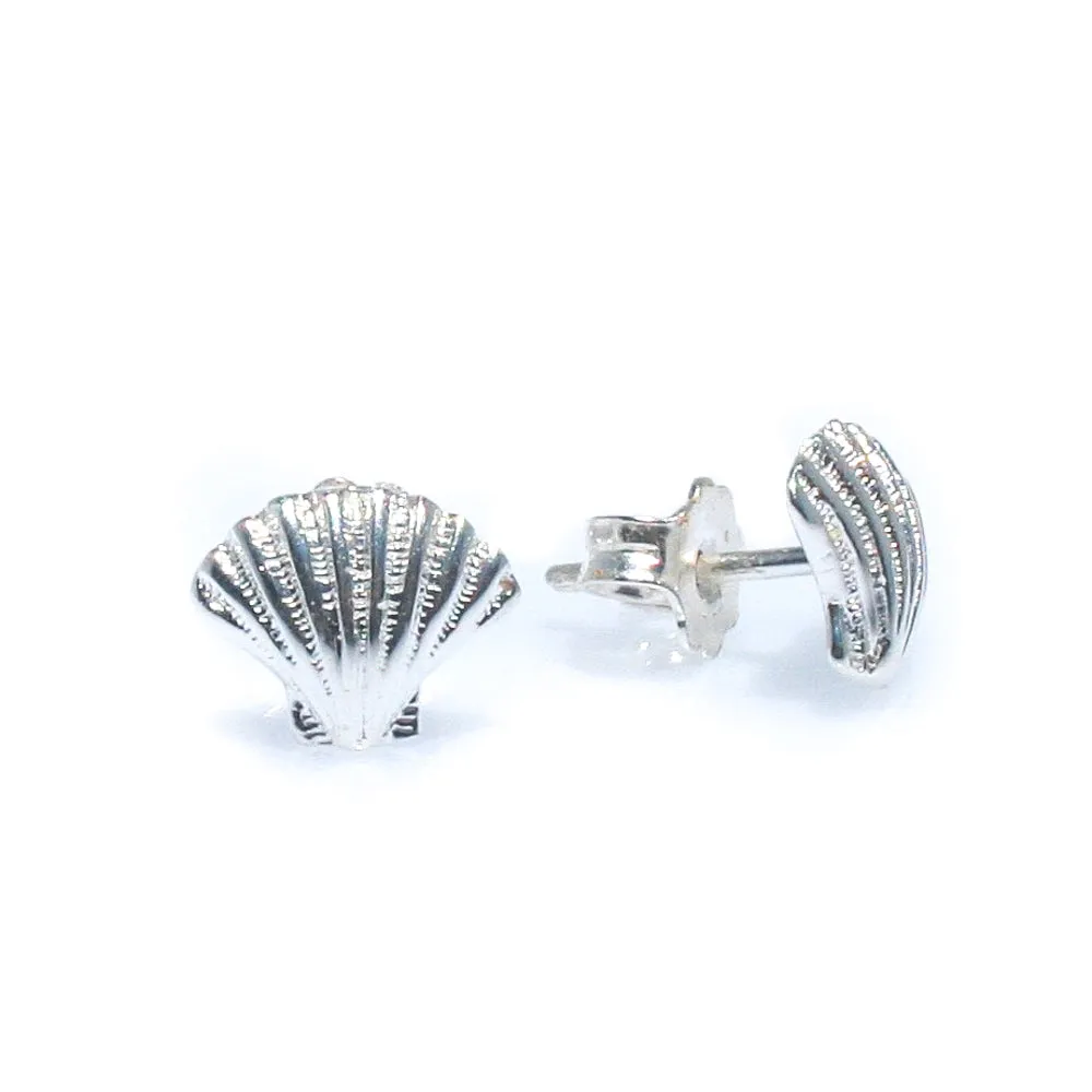 Shell Stud Sterling Silver