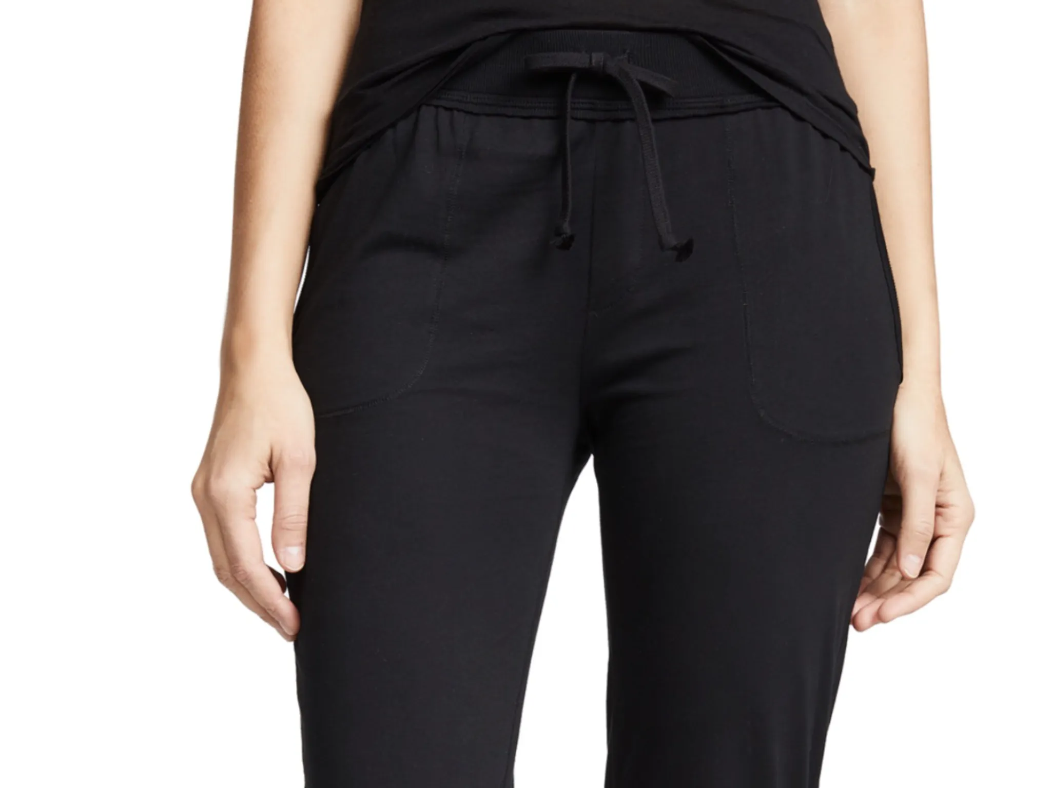 SKIN Skinny Black Jogger Pant