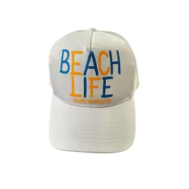 'That Beach Life' Painted Hat