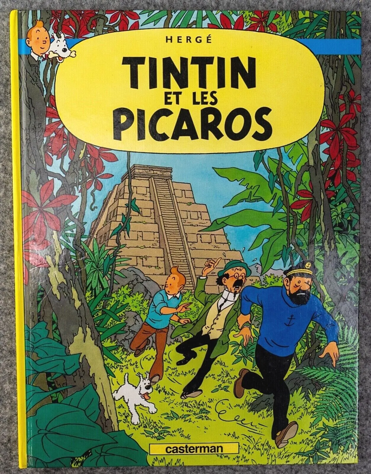 Tintin Et Les Picaros - Casterman Hardback French Tintin Book