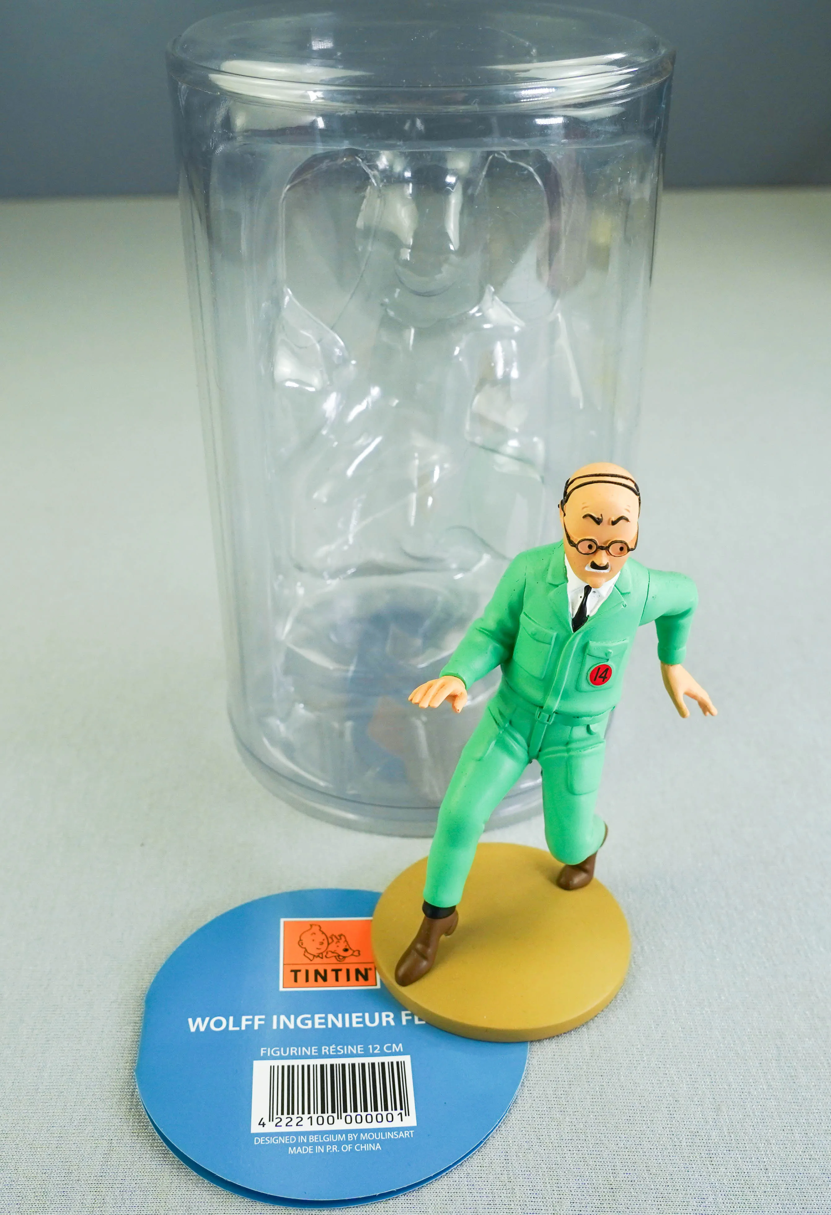 Tintin Figurine Moulinsart 42221 Max Wolff: Explorers Moon 12cm Officielle 77