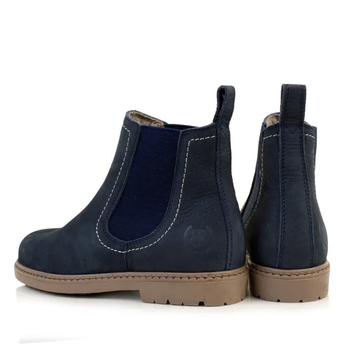 Toddy Childrens Short Boot- Blue