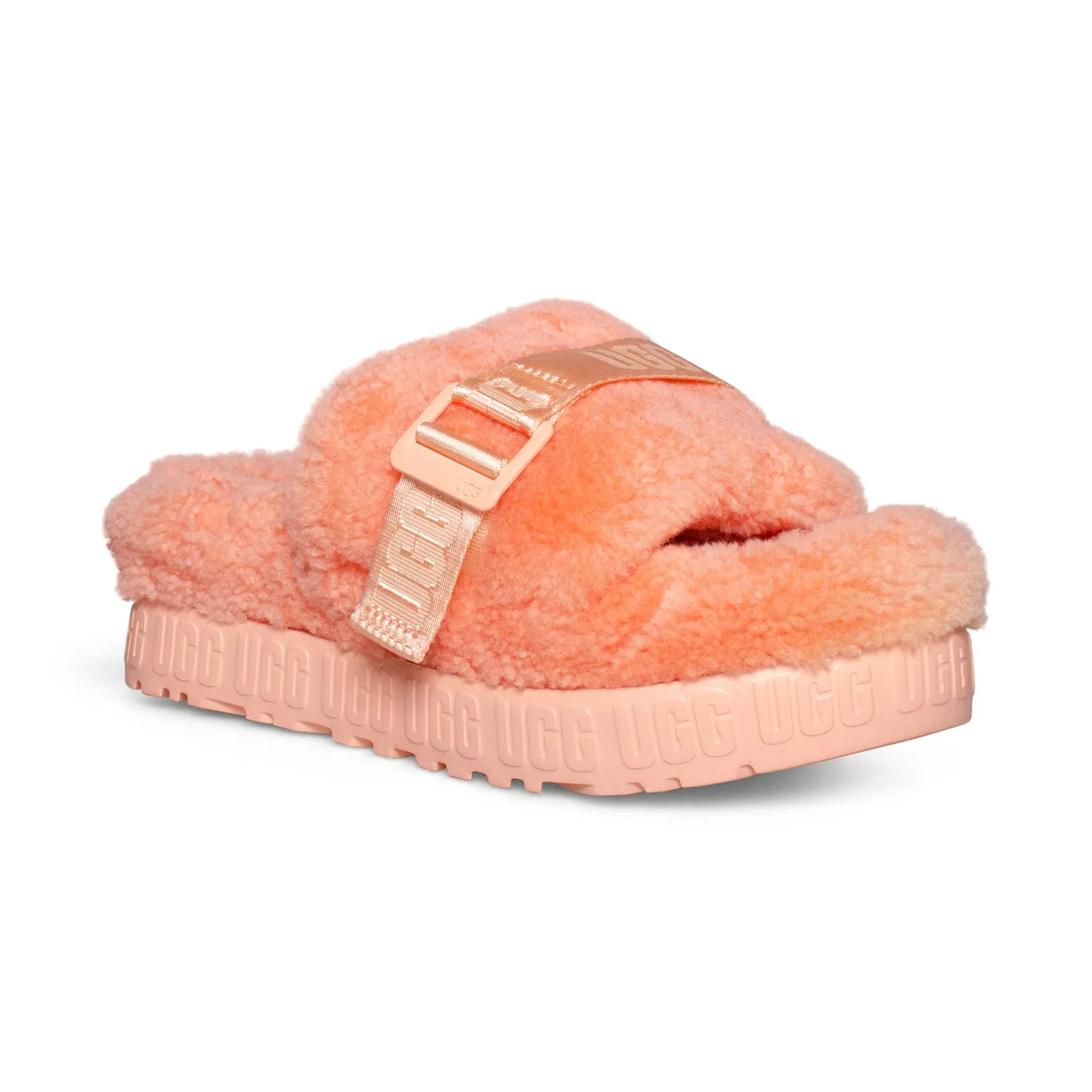 UGG Fluffita Beverly Pink Slippers - Women's