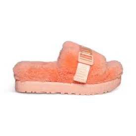 UGG Fluffita Beverly Pink Slippers - Women's