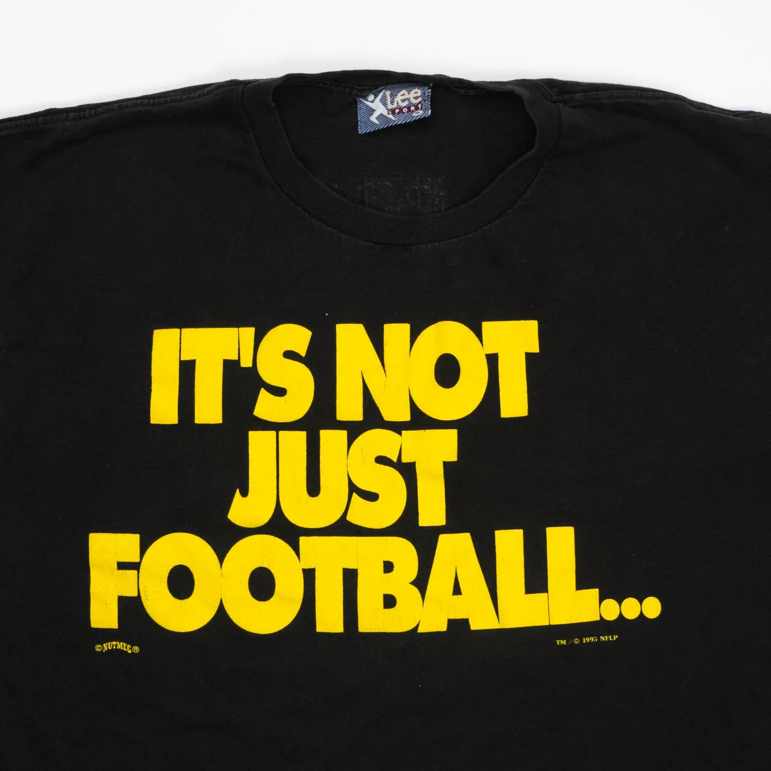 Vintage '95 Black 'Its Steelers Football x Lee Sports Tee (L)