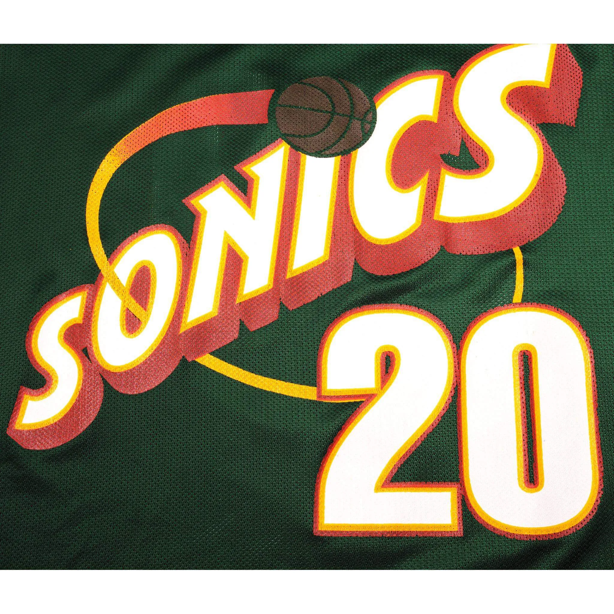 VINTAGE CHAMPION NBA SEATTLE SUPERSONICS PAYTON #20 JERSEY 1990s SIZE 48