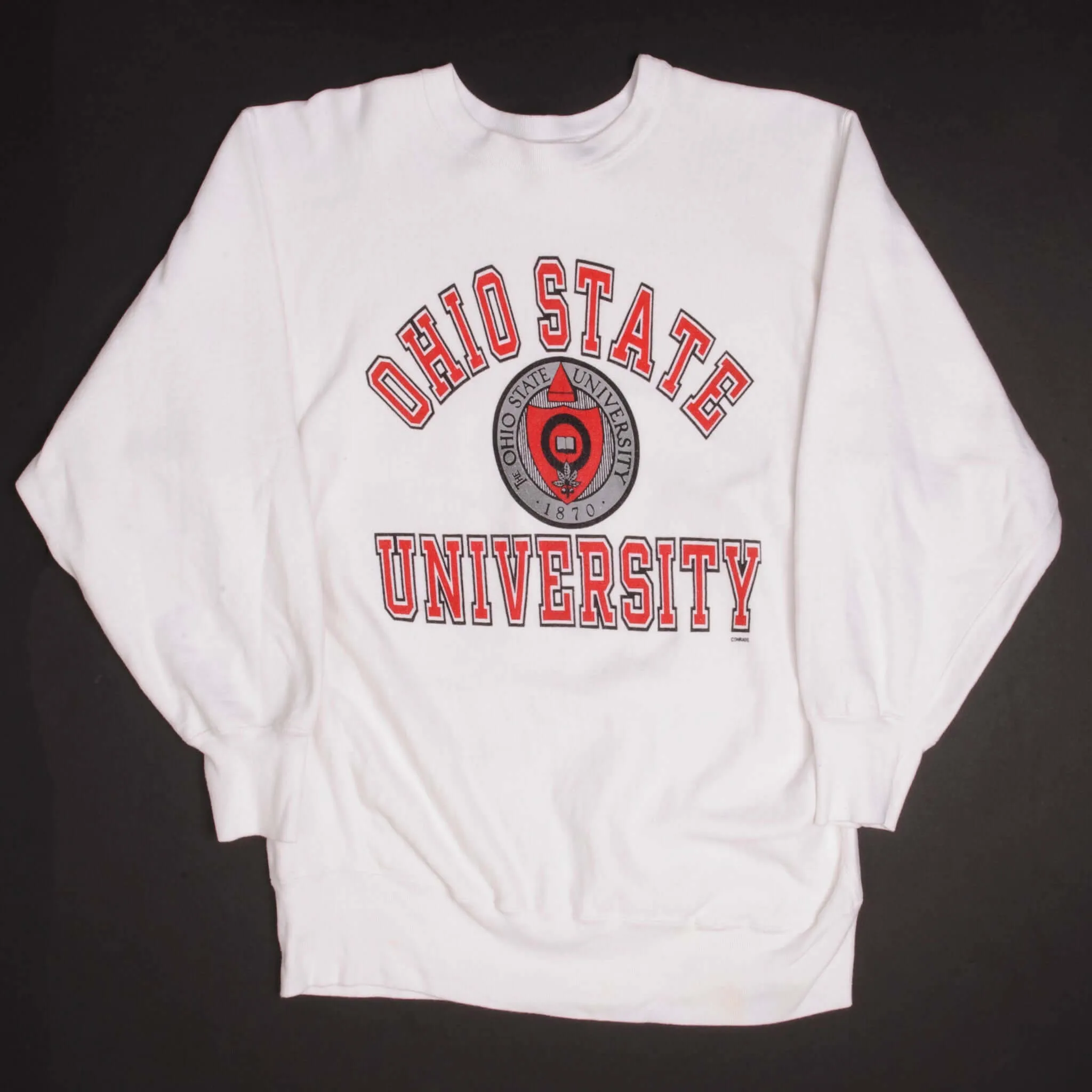 VINTAGE CHAMPION REVERSE WEAVE OHIO STATE SWEATSHIRT 1980s SIZE XL MADE IN USA