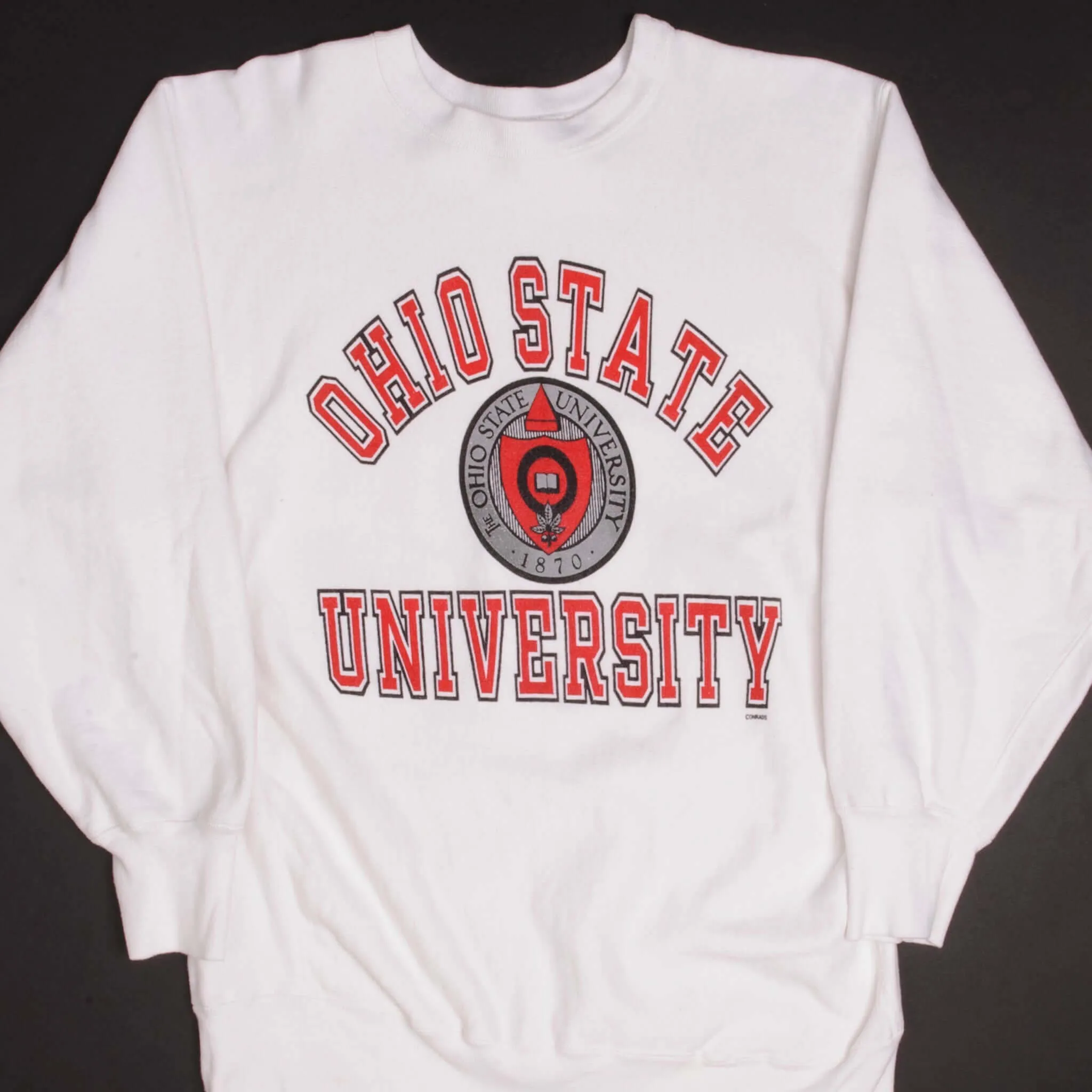 VINTAGE CHAMPION REVERSE WEAVE OHIO STATE SWEATSHIRT 1980s SIZE XL MADE IN USA